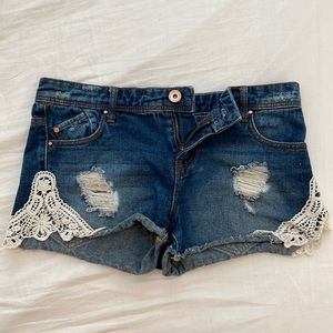 Stradivarius Jean shorts size 00